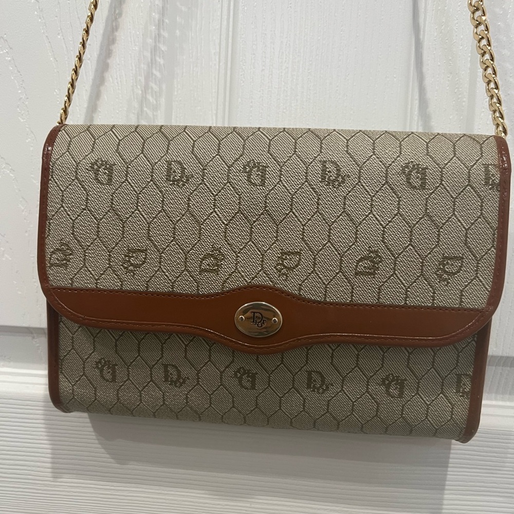 Cristian Dior clutch/crossbody authentic